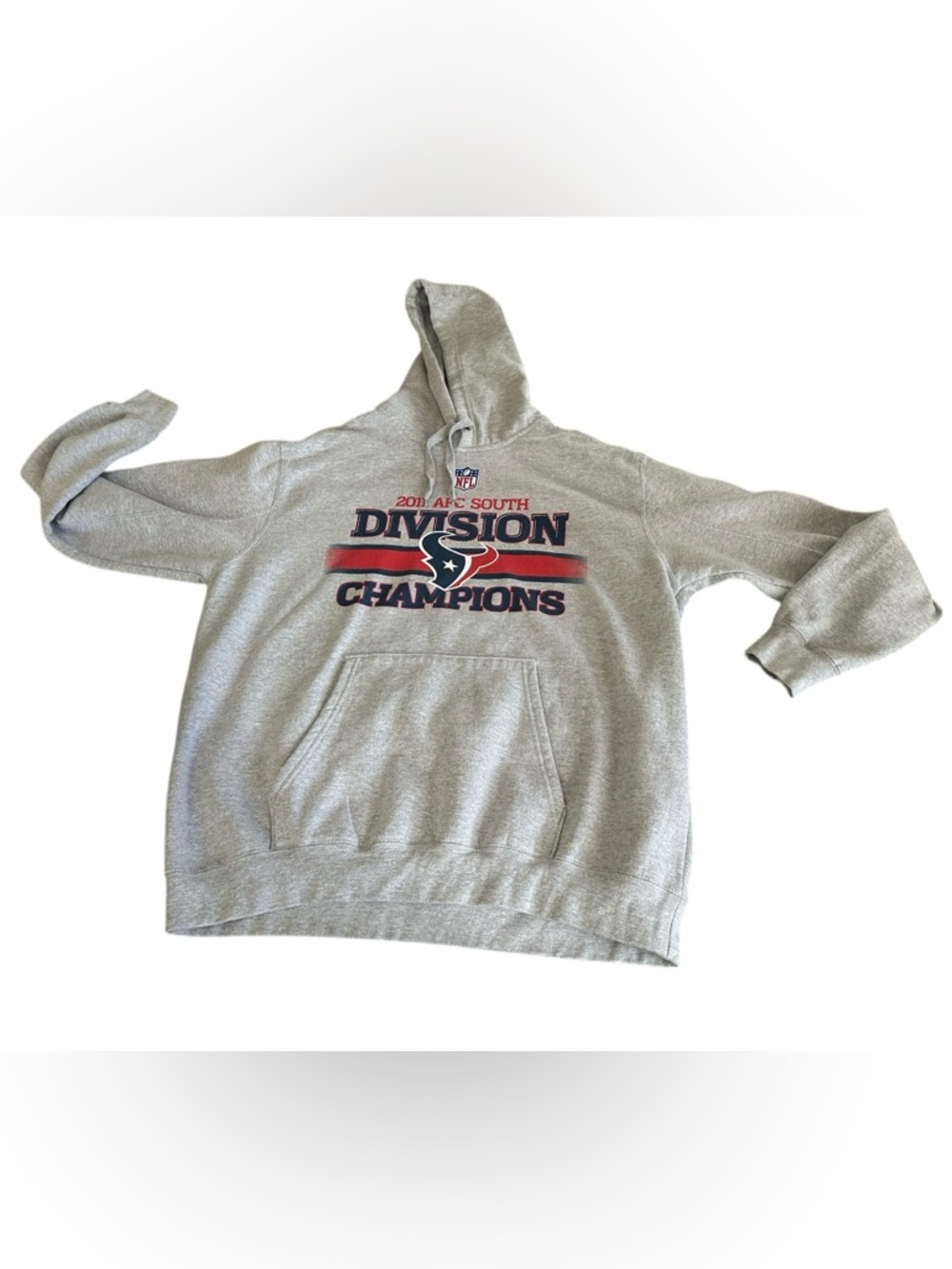 NFL apparel Men Houston Texans 2011 AFC South Division Hoodie Sz XL‎